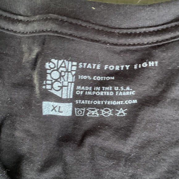 Black Graphic T-Shirt with Colorful Design - Picture 2 of 2